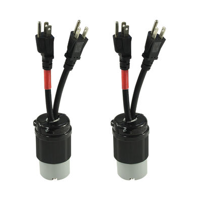Home Appliance 1ft 14/3 NEMA L14-20C Connector Extension Cord with USA Certificate