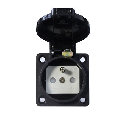 Waterproof EU 3Pin Plug Converter for Outdoor Power