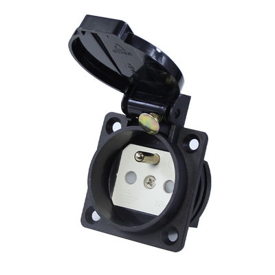 Waterproof EU 3Pin Plug Converter for Outdoor Power