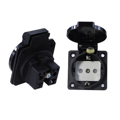 Waterproof EU 3Pin Plug Converter for Outdoor Power