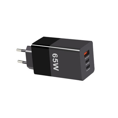 USB-C PD3.0 Blind Insertion 65w Gan Charger Wall Charger Adapter