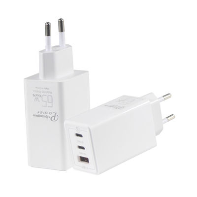 USB-C PD3.0 Blind Insertion 65w Gan Charger Wall Charger Adapter