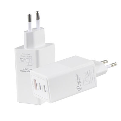USB-C PD3.0 Blind Insertion 65w Gan Charger Wall Charger Adapter