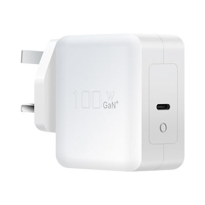100W Charger Single Type C Wireless Charger GaN Tech 100W USB-C QC3.0