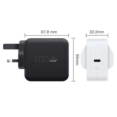 100W GaN USB-C Fast Charger with PD QC3.0 for Mobile Phones