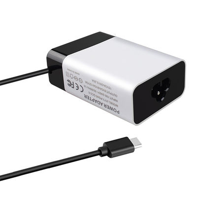 Universal Iec C6 Input Type C Laptop Charger With 45W Output And Quick Charge 3.0