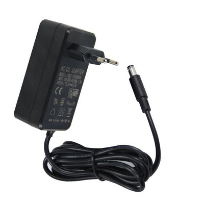 EU Wall Plug 1M 22AWG Power Supply Adapter 12V 5A 5521Mm For LED CCTV Camera