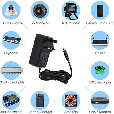 12V Universal Power Supply Adapter 1A 5A 3A Wall Plug In Type AC To DC