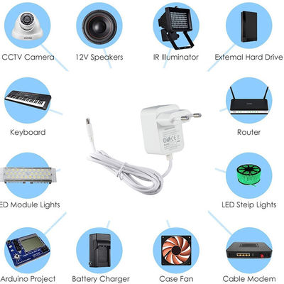 European Wall Mounted Switching Power Supply Adapter 5V 1A 2A 3A Eu Plug Ac Dc