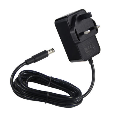 12V 1.5A British Ac To DC 5.5*2.1 5.5*2.5mm  Power Supply Adapter with ROHS certificate