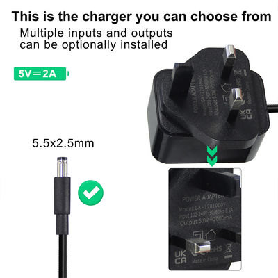 Wall Mount DC 12V 1A Power Adapter 12W 12V 1000mA for EU US UK AU