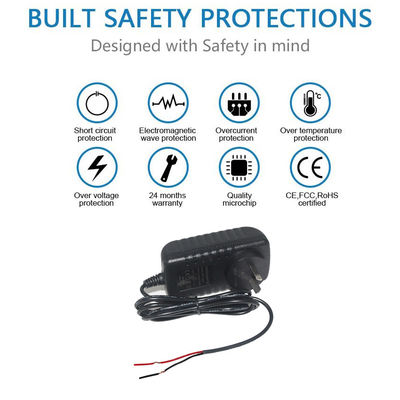 AU Plug In Dc Power Supply Adapter 5V 3A Output for LED Monitor and Quick Charging