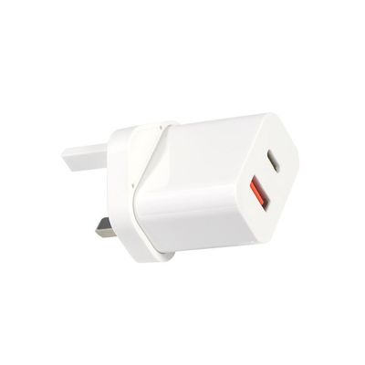 20W USB-C PD Fast Charger with QC3.0 for Mobile Phones