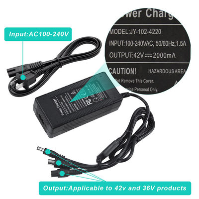 3 in 1 Universal Charger Input 100-240V IEC C8 Inlet 42V 2A Laptop Power Supply Adapter