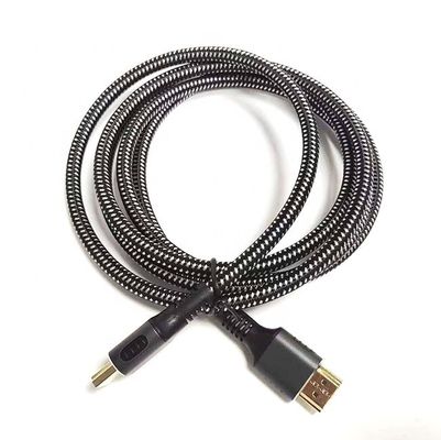 High Speed 4K 8K UHD Braided Nylon 2.1 HDMI Cable For Ultimate Viewing Experience