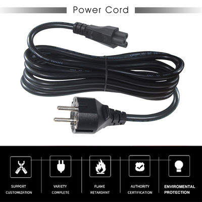 1.5M VDE CEE Euro Plug Cable Iec Computer Eu Male Shucko 10A Power Cord Ac To Adapter Schuko C5