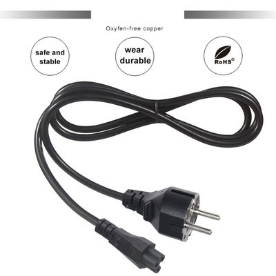 1.5M VDE CEE Euro Plug Cable Iec Computer Eu Male Shucko 10A Power Cord Ac To Adapter Schuko C5