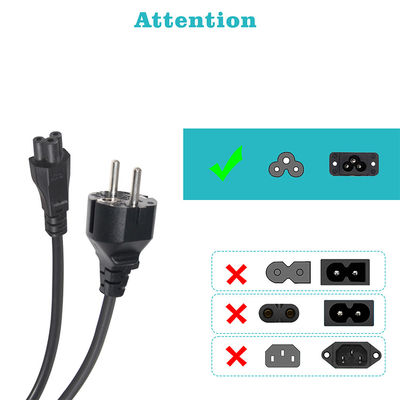 1.5M VDE CEE Euro Plug Cable Iec Computer Eu Male Shucko 10A Power Cord Ac To Adapter Schuko C5
