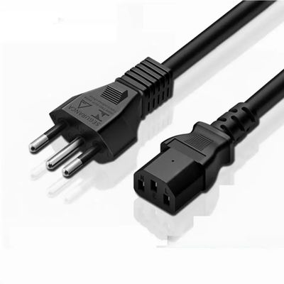 Swiss Plugs Power Cable  Plug Mains Wiring Switzerland Plug Black/White 250V Swiss Plugs Power Cable Cord