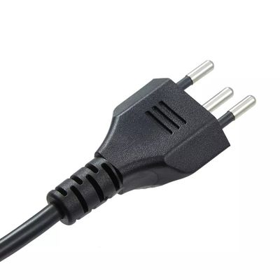 Swiss Plugs Power Cable  Plug Mains Wiring Switzerland Plug Black/White 250V Swiss Plugs Power Cable Cord
