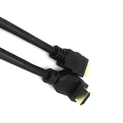 90 Degree Angled Gold Connector 2.0V 4K 60Hz HDMI Cable 1.5m For Multimedia