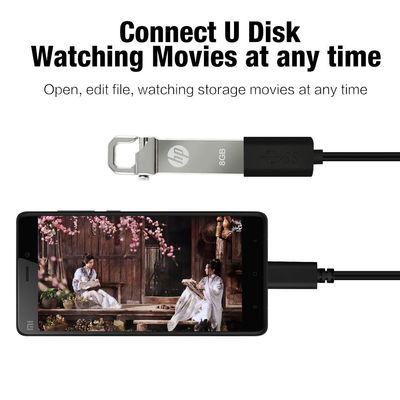 20cm Type C To USB Type A Female OTG Cable Adapter Customized