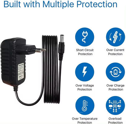 DC 12V 2A  Power Supply Adapter For Cctv Ip Camera Charging Ac Adapter 12V Dc 5.5Mm Jack