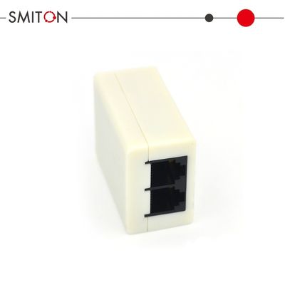 Telephone Splitter Adapter CE ROHS Certified for ADSL Connection using RJ11 6P2C Port