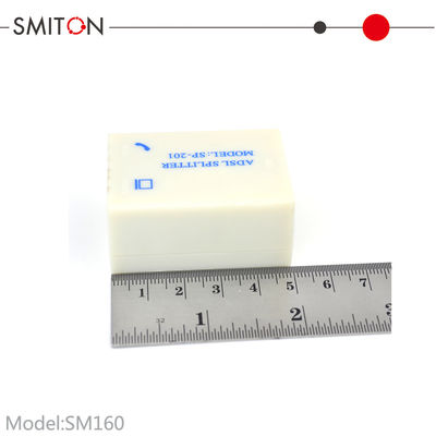 Telephone Splitter Adapter CE ROHS Certified for ADSL Connection using RJ11 6P2C Port