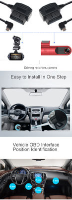 Cars OBD Charging Cable 24 64Awg 5V/2A OBD2 16pin To Right Angle Micro 5P Diagnostic Tool