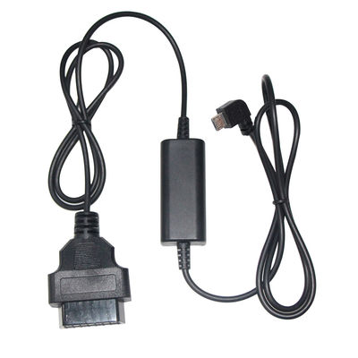 24W Micro USB Cable Connector for Gps DVR Camcorder Tablet E-dog Phone OBD II 16pin Charger