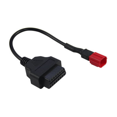 6 Pin Motorrad Bike Diagnose OBD Adapter for Euro5 Engine Analyzer 12V/24V Length 30cm