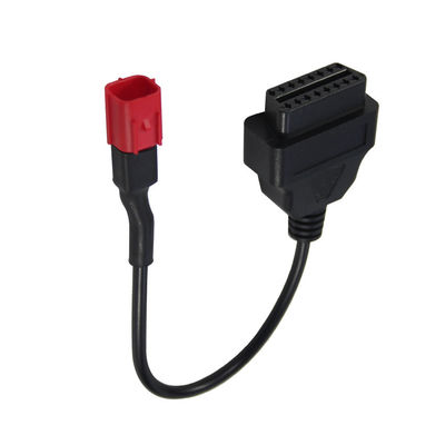 Motorcycle OBD1 to OBD2 Adapter Cable 6 Pin OBD Diagnostic Cable Customized Length