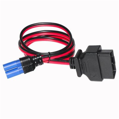 Upgrade Your Diagnostic Tools with 12V Power OBD2 Connector and EC5 Plug Jumper Cable