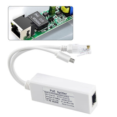 100-240V AC 50/60Hz POE Splitter 10/100Mbps 48V To 24V/12V/9V/5V for WIFI Router