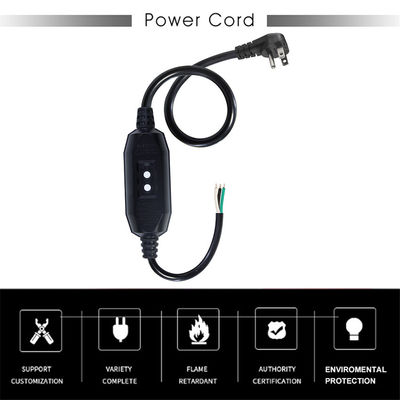 20 Amp Heavy Duty Automotive GFCI Plug NEMA 515P Male To 515R Female Extension Cord