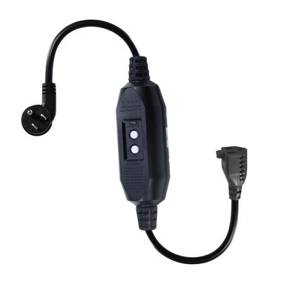NEMA 5-15P to GFCI Surge Protector Power Cord 20A 6 Outlets