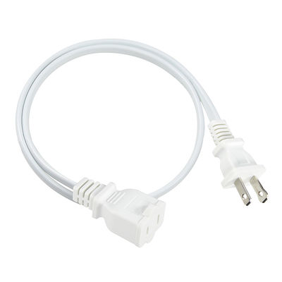 Ac Connector NEMA 1-15P To NEMA1-15R Prong Reel Extension Main Extender Power Cord