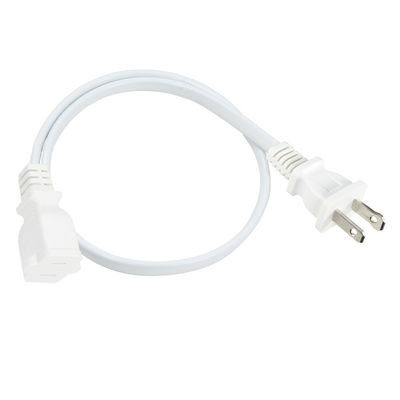 Ac Connector NEMA 1-15P To NEMA1-15R Prong Reel Extension Main Extender Power Cord