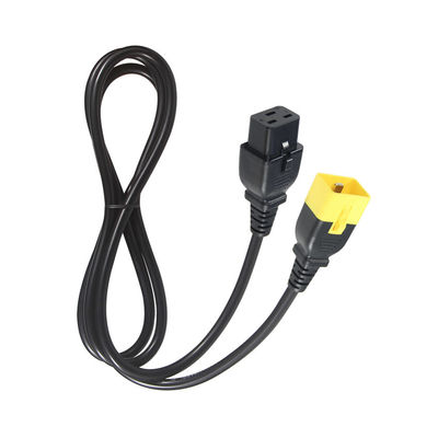 Electric Cable 320 C20 Male To C19 Female Socket Connector 60320 Iec Computer Power Cord