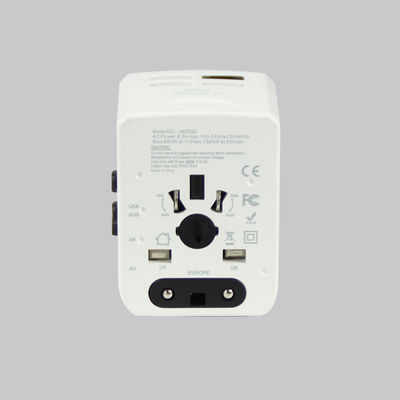 4-in-1 Travel Power Adapter with US EU UK AU Plugs