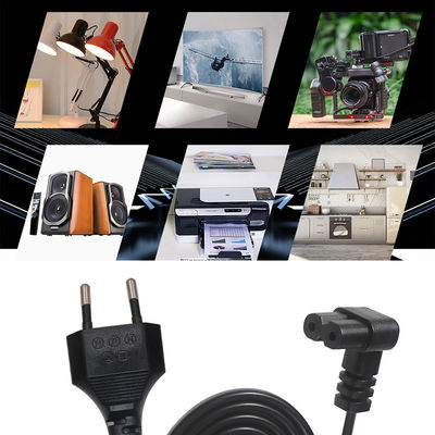 Italy 2 Pin Ac Plug European Cable C7 Connector Extension Psu Laptop Power Cord Eu 2-PIN C7