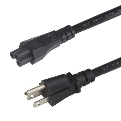 15 Ft 120 Volt Laptop Power Cord with Nema 515P to IEC 320 C5 Connector Certified