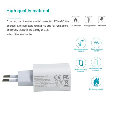 1A +1C European Power Charger for Phone 18W 20W Travel Adapter OEM/ODM