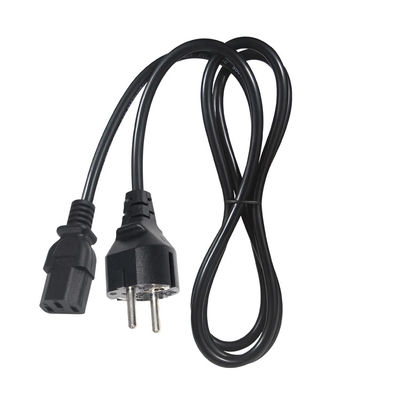 0.75MM European Supply Cable with VDE Extension 3PIN Schuko Plug To C13 Netsnoer