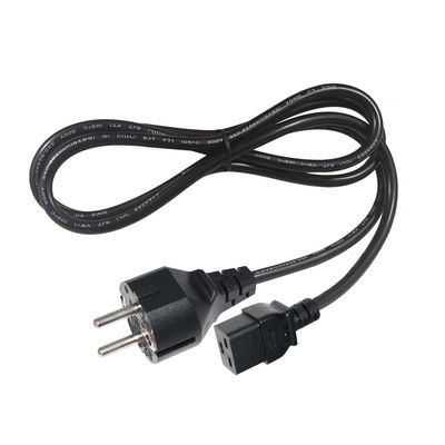 EU Power Cord C19 PDU IEC Socket Strip with Stripped Wires and 240V 30A CEE Standard Plug