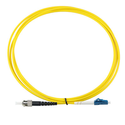 Single Mode Fc Sc St Lc Fiber Optic Cable G657a2 20 Mts Patch Cord Insertion Loss ≤0.3dB