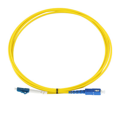 Optical Om1 Apc To Lc Upc Fiber Optic Patch Cord Sc Simplex Sc-Lc-Sm 3.0Mm