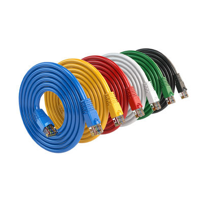 8P6C Cat6 Lan Cable Ethernet Network Lan Cable with RJ45 8P8C Connector and PVC Jacket