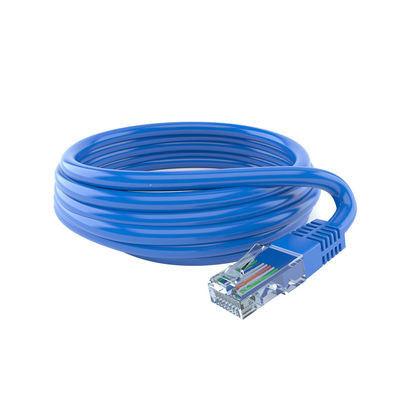 8P6C Cat6 Lan Cable Ethernet Network Lan Cable with RJ45 8P8C Connector and PVC Jacket